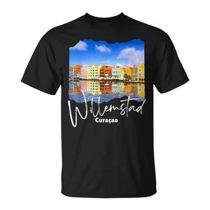 T-shirt promozionale Willemstad Curaao con design Willemstad Curacao - Product Image 1