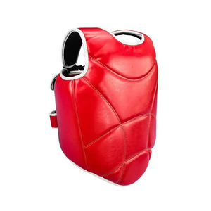 High Quality Men's Boxing Chest Guard Custom Logo Sportswear <b>Protector</b> Made From Best Quality PU <b>Leather</b> Training Safety Gear - Product Image 6