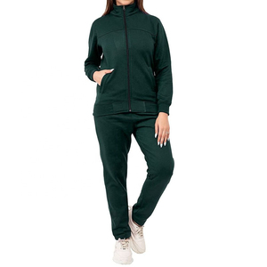 Chándales de alta calidad para mujer, conjunto de Jogger de algodón, ropa informal, chándal, actividades al aire libre, chándales sostenibles para mujer al por mayor - Product Image 5