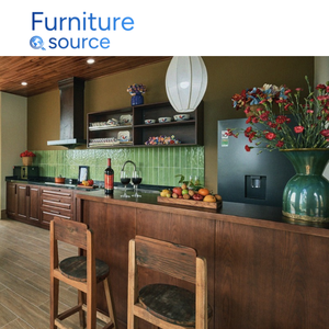 Luxury Modern Kitchen <b>Cabinets</b> with Efficient Storage Solutions for Hotel Apartment and Residential Kitchen Produced in Vietnam - Product Image 3