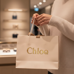 Vietnam Premium Luxury Art <b>Paper</b> <b>Bags</b> with Patch Handle Customized Logo High-End Retail Brand Solution to the title - Product Image 4