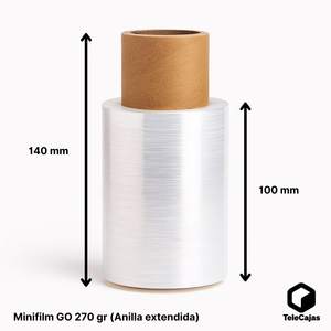 Mini Durable <b>Stretch</b> Film Shrink <b>Wrap</b> 500mm Wide Logistics Moving Roll Easy to Use 300m Length Packed on Pallet - Product Image 3