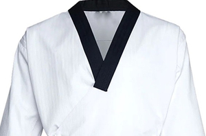 Uniforme de Judo personalizado de alta calidad, uniforme blanco de artes marciales, uniforme de Taekwondo acanalado ligero, uniformes de Jiu Jitsu para hombres - Product Image 6