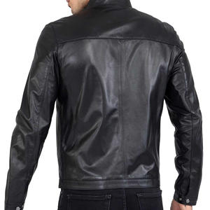 Chaqueta de Cuero para Hombre, Estilo Urbano, Personalizada, Nueva, Hecha en Pakistán, Impermeable y Transpirable, Gran Venta - Product Image 2