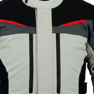 Vente en gros de vestes de moto en polyester coupe-vent protégées et imperméables veste de moto en polyester de conception personnalisée de couleur unie - Product Image 6