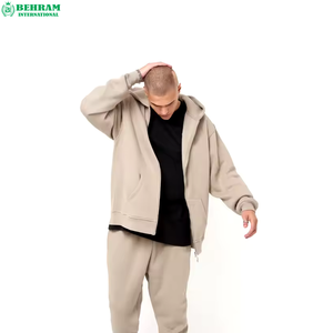 Wholesale New Style Lightweight Quick Dry Breathable Unisex Zipper Hoodies <b>Thick</b> <b>Fleece</b> 100% Cotton Winter Sweatshirts - Product Image 4