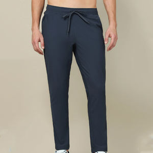 <b>Men's</b> Casual Style <b>Gym</b> Workout Pants Polyester High Elastic Quick Dry Compression Running Baggy Jogger Lightweight Thickness - Product Image 1