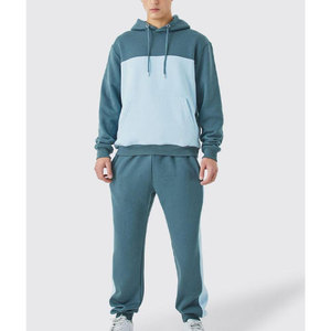 ชุดวอร์มผ้าฟลีซคอตตอน 2 ชิ้น สีพื้น เสื้อแขนยาวและกางเกงขายาว ชุดลำลองฤดูหนาว มีไซส์พลัส - Product Image 4