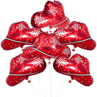 Ensemble de ballons en aluminium Sous l'océan : Hippocampe, Coquille de tortue, Étoile de mer, Ballons en forme de cœur, Décorations pour fête d'anniversaire sirène et baby shower
