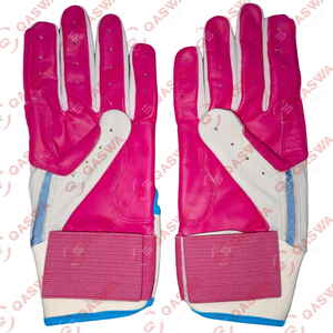Guantes de bateo de béisbol y softbol de cuero ligero profesional para hombres y mujeres Protección de manos barata para infielders - Product Image 4