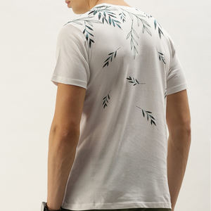 300 Gsm ropa de gran tamaño personalizado camiseta Boxy Fit camiseta logo suelta manga media peso pesado 100% algodón camisetas para hombres - Product Image 4