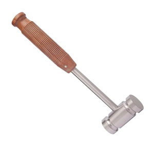 Martillo HEATH de 240 mm (9.12 pulgadas) de diámetro, cabeza de acero de 40 mm, acero inoxidable, 850 g/500 g, martillo para miad, martillo para levantar huesos duros - Product Image 5