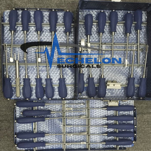 Juego de Instrumentos para Cirugía de Columna Vertebral PLIF Peek, Jaula Cervical, Juego Ortopédico Quirúrgico de ECHELON SURGICALS - Product Image 1