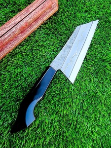 Cuchillo de Chef de acero al carbono hecho a mano ambidiestro diseño moderno Apto para lavavajillas para cocina aniversario y regalos de Navidad - Product Image 3