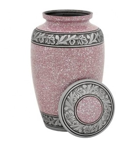 Handicraft American Style Metal Cremation Urn High Glossy Finish Adult 200 Cubic Inch Customizable Design Funeral Urn for Ashes - Product Image 5
