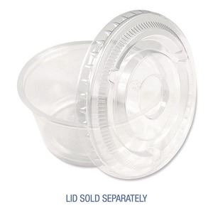 Boardwalk 3.25 Oz. Vasos de Polipropileno para Soufflé/Porciones, 2500/Caja, Vasos Desechables Translúcidos - Product Image 6