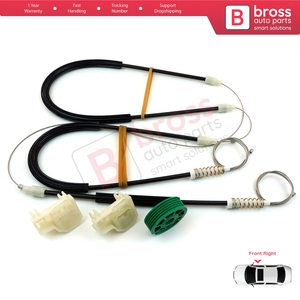 ชุดซ่อมมอเตอร์กระจกไฟฟ้า BWR652 สำหรับประตูหน้าขวา รุ่น A4 S4 RS4 B5 8D 8D2 8D5 ปี 1994-2002 แบบ 4/5 ประตู 8D0837462 - Product Image 5