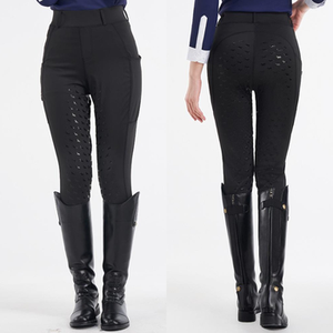 Pantalons d'équitation pour femmes, à grip intégral, respirants, extensibles, pour une utilisation professionnelle et quotidienne - Product Image 3
