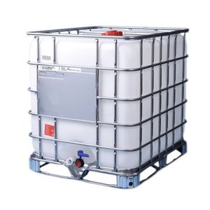 Réservoir d'eau carré en PE de qualité alimentaire avec cage en acier, hermétique et antivol, capacité 5000-100000L, pour stockage de produits chimiques et pompage - Nouveau - Product Image 1