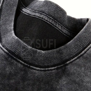 Camisetas Oversize para Hombre, Estilo Moderno, Corte Regular, Hip Hop, Streetwear, Manga Corta, 100% Algodón Tejido - Product Image 4