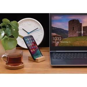 Set da Scrivania Ecologico in Bambù con Supporto per Smartphone per Gadget - Product Image 2