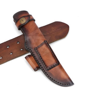 Étui à couteaux personnalisé et durable en cuir OEM ODM pour la survie, la chasse et les couteaux tactiques - Product Image 2