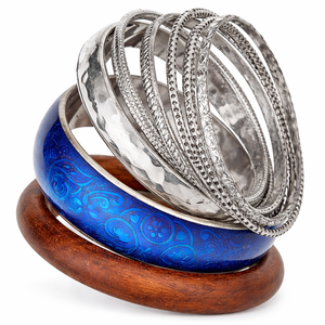 Brazalete de Moda Estilo Vintage, Multicolor, Hecho a Mano, con Toque Antiguo, Natural - Product Image 1