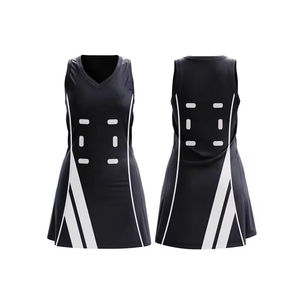 Uniforme de tenis de secado rápido de alta calidad para mujer, ligero, sublimación, Spandex, uniforme de tenis de Color sólido, ropa deportiva más vendida - Product Image 3