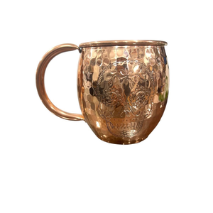 Tazas de cobre Moscow Mule con material metálico de superficie martillada - Product Image 5
