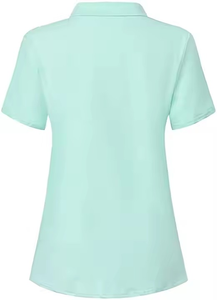 2025 Summer Collection High Quality 100% Cotton <b>Polo</b> <b>Shirts</b> for Women Casual Short Sleeve <b>Ladies</b> Tees Fashion Slim Skinny <b>Polo</b> - Product Image 5