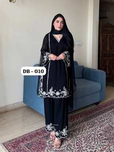 Nuevo diseñador Casual Party Wear bordado chino Stitch Top con Dupatta ODM Supply - Product Image 4