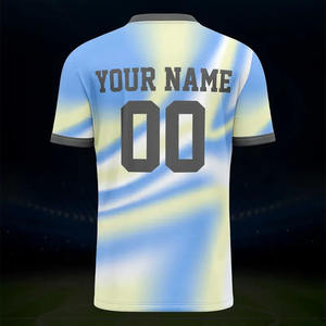 เสื้อฟุตบอลแบบกำหนดเองขายส่งเสื้อเจอร์ซีย์ทีมกีฬาพิมพ์ลาย - Product Image 3