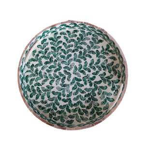 Bandeja de Servir con Incrustaciones de Hueso Hecha a Mano, Acabado Pulido, Apta para Lavavajillas y Microondas, Estilo de Vida de Lujo - Product Image 5