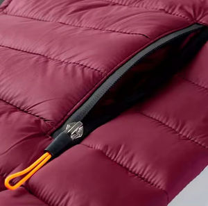 Vestes matelassées à col montant pour hommes de qualité supérieure, printemps-hiver, toile respirante avec revêtement, veste d'hiver chaude - Product Image 3