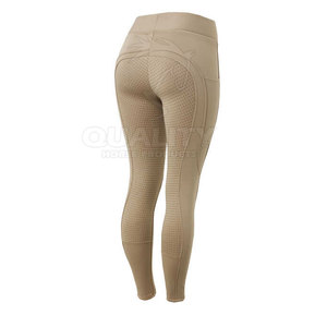Collants d'équitation thermiques tissu flexible chaud idéal pour le temps froid équitation collants d'équitation pour les femmes - Product Image 3