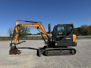 En Stock Mini excavadora con motor EPA sobre orugas, miniexcavadora CX57C con caja usada a la venta - Product Image 5