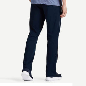 Confortable léger droit décontracté mi 100% coton respirant écologique fermeture à cordon pantalon de survêtement pour hommes meilleur - Product Image 2