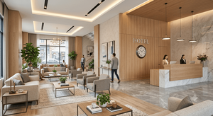 Fabricant de meubles sur mesure Turquie OEM pour projets hôteliers, ensemble de chambre à coucher en bois massif laqué, aménagement sur mesure pour villas - Product Image 6