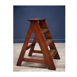 Sturdy Wooden Step <b>Stool</b> with Solid Timber Build Perfect <b>for</b> Kitchen Counters Bathroom Shelves <b>Bedroom</b> Access and Use - Product Image 5
