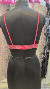 Handmade 1-Piece Beaded Bikini in Spandex/Nylon with Eco-Friendly Breathable Stretch Fabric Glimmering Technique - Product Image 2