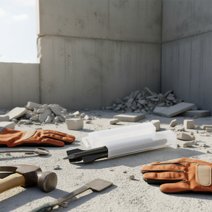 Ensemble de 3 burins et poinçons SDS Plus de qualité industrielle Knipex, burins à pointe droite pour la maçonnerie, manche en plastique - Product Image 3