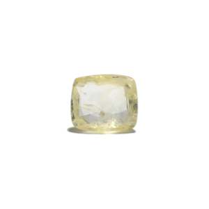 Piedra de Zafiro Amarillo Natural de 4.8 Quilates, Corte Ovalado Facetado, Topacio Azul con Tonos Marrón, Rojo, Verde y Azul, 8mm de Altura, 1mm de Diámetro del Orificio - Product Image 1