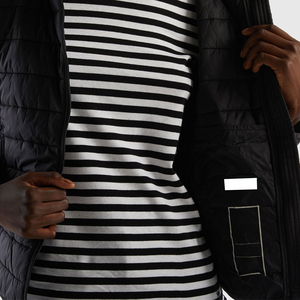 Mode femmes tricoté doudoune hiver épais chaud à capuche léger matelassé vêtements d'extérieur froid neige coupe-vent jours - Product Image 3