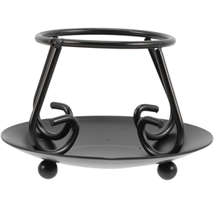 Candle Wax Melter Set Cast Iron Skillet <strong>Pan</strong> and Tealight Warmer Tart Pot - Product Image 4
