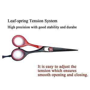 Home Use Hairdressing Barber Set Thinning <b>Cutting</b> Scissors <b>Razor</b> <b>Comb</b> Case Black Plasma Haircut Kit - Product Image 4