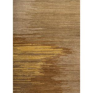 Alfombras de Lana Anudadas a Mano Kavi Gold - Colección Afterglow, Diseño Abstracto Grande para Adolescentes, para Sala de Estar, Dormitorio, Pasillo - EPRM-07 - Product Image 3