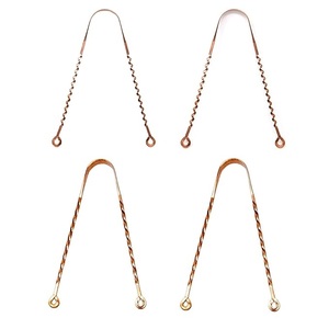 Limpiador de Lengua de Cobre Puro para la Práctica de Bienestar Holístico, Apoya la Desintoxicación Bucal y Mejora los Resultados de Higiene - Product Image 6