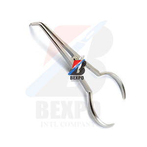 Nuevo Manual de instrumentos de fórceps de abrazadera de presa de goma marfil Dental - Product Image 3