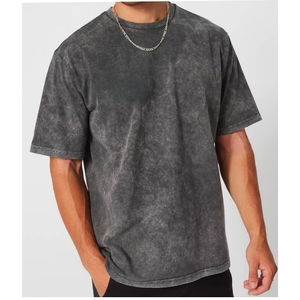 T-shirt for men 270g Oversized <b>Tshirt</b> Men Heavy Cotton Custom Logo Heavyweight T Shirt Men's T-shirts - Product Image 5