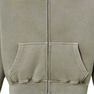 ฤดูหนาวสวมใส่ลําลองผู้ชายHoodiesสีทึบเสื้อสวมหัวผู้ชายHoodies Slim Fitผู้ชายHoodiesสําหรับขาย - Product Image 5